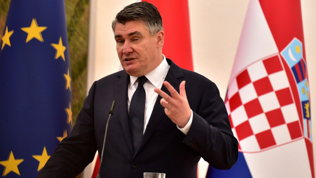 Predsednik Hrvatske uputio kritike Vladi zbog podrške zaključcima EU o proširenju