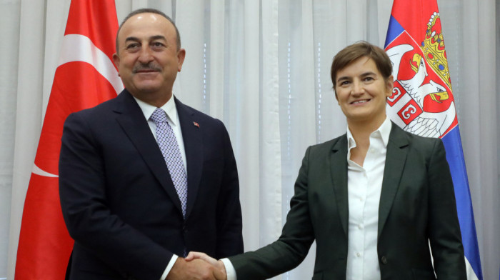 Brnabić nakon sastanka sa Čavušogluom: Turski investitori su ohrabreni da ulažu u Srbiji