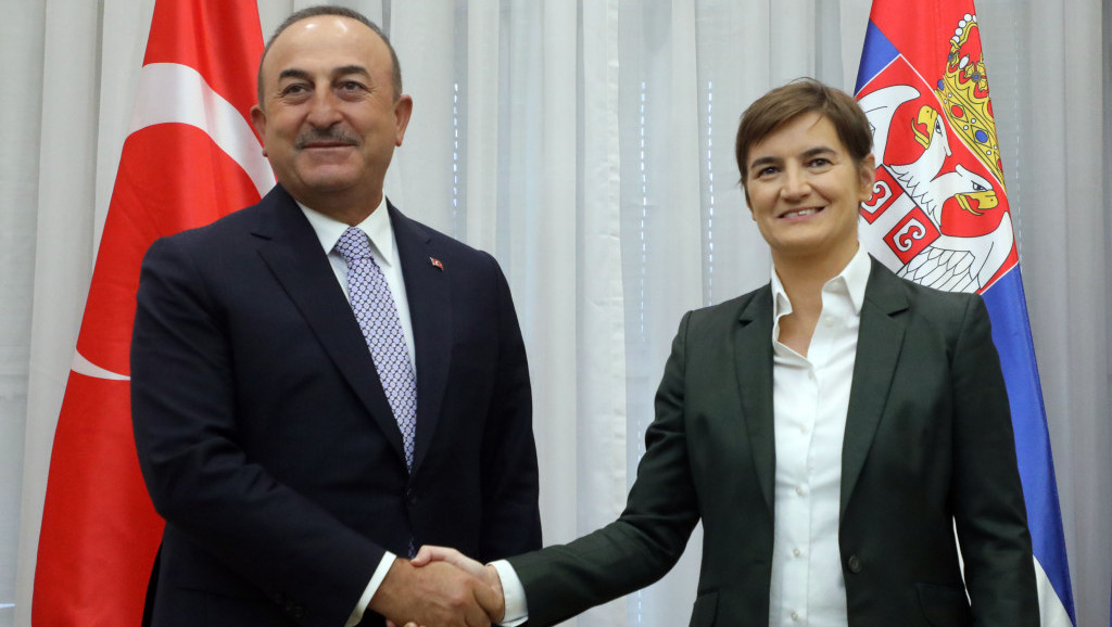 Brnabić nakon sastanka sa Čavušogluom: Turski investitori su ohrabreni da ulažu u Srbiji