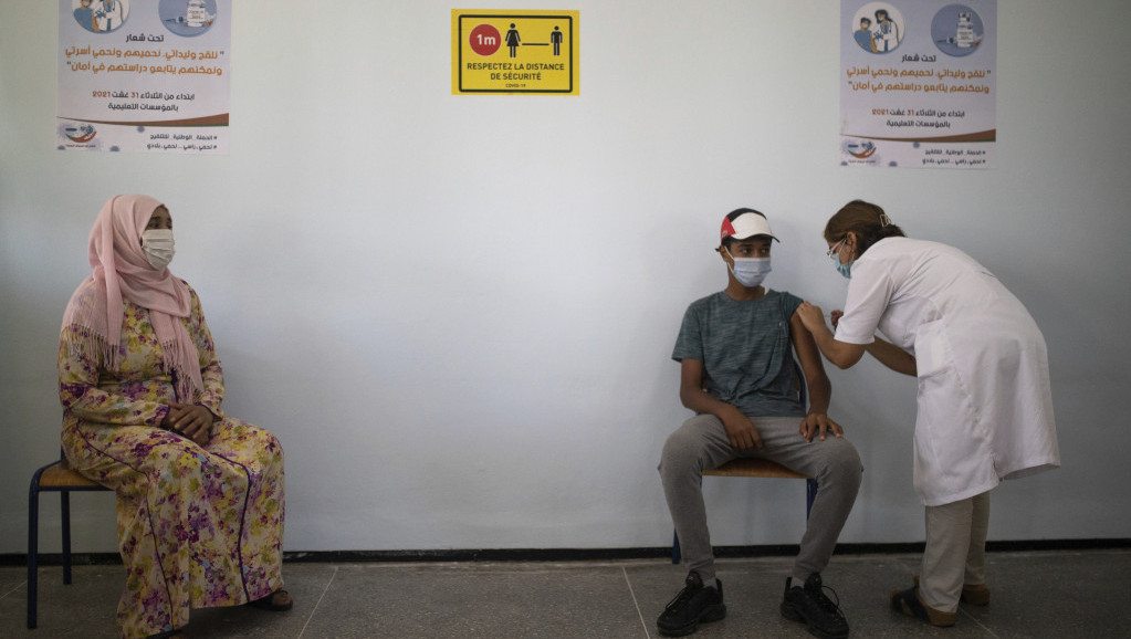 Maroko počinje vakcinaciju dece od 12 do 17 godina