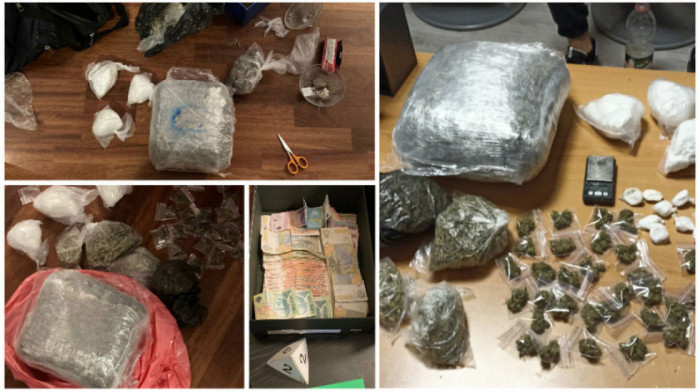 U Beogradu zaplenjena dva kilograma droge i 150.000 dinara, uhapšen osumnjičeni