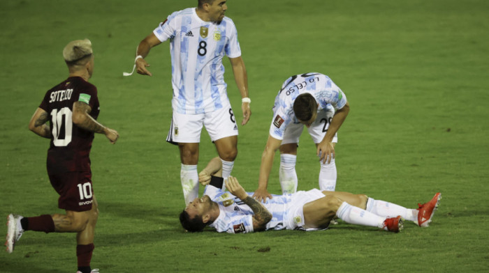 Brutalan start nad Argentincem: Mesi srećom izbegao lom noge