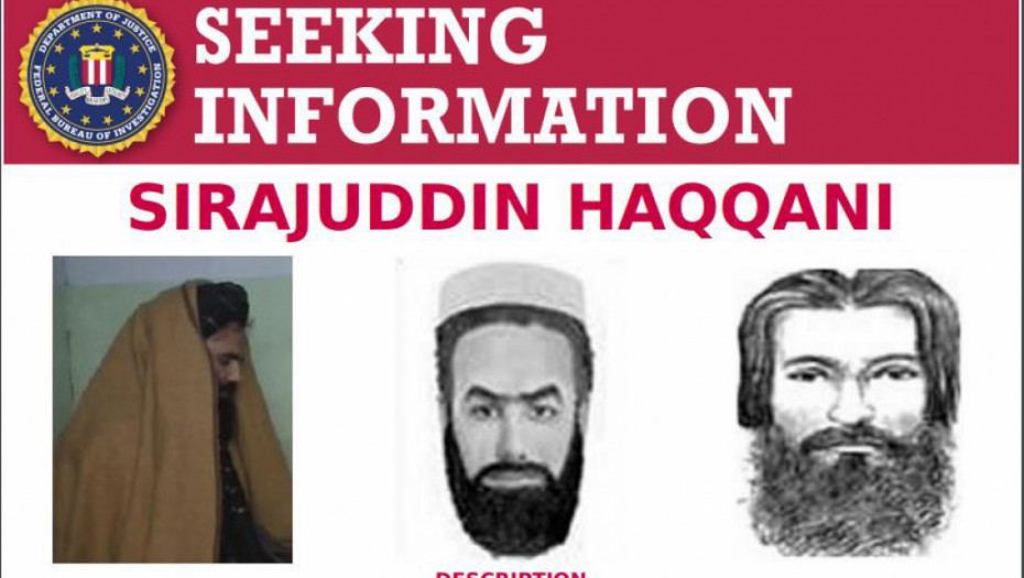 Ko je talibanski ministar Hakani: FBI nudi pet miliona dolara za informacije koje bi dovele do hapšenja