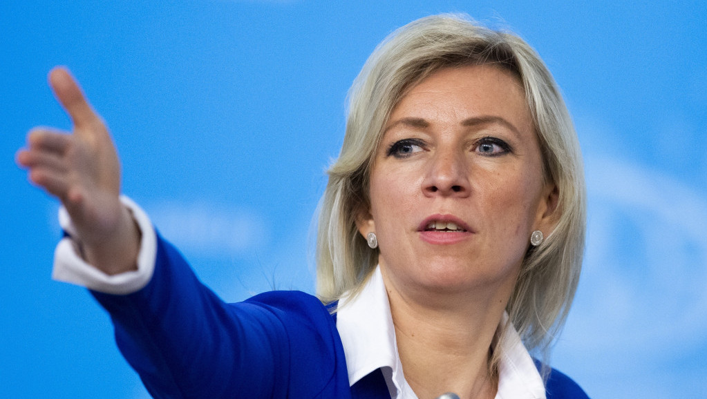 Zaharova: UNMIK i KFOR da osiguraju bezbednost osoblja ruskog predstavništva u Prištini