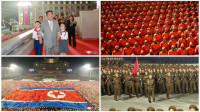 Vojna parada u Severnoj Koreji uz prisustvo Kima, ali bez raketa