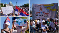 "Ustanak za opstanak" završen blokadom Brankovog mosta: Građani zahtevaju čistu zemlju, vodu i vazduh