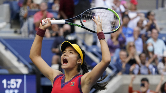 Ema Radukanu osvojila US Open: Lejla Fernandez pala u finalu