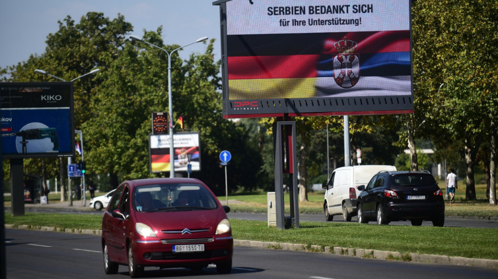 Migovi, specijalci i bilbordi dobrodošlice: Beograd se sprema za posetu nemačke kancelarke