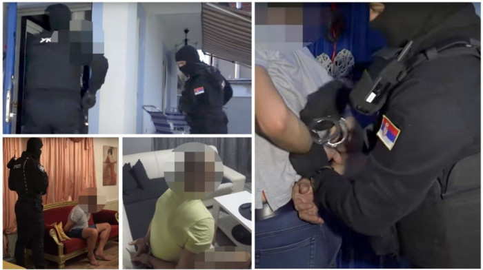 VIDEO Policijska akcija u Zaječaru, osam uhapšenih zbog krijumčarenja ljudi