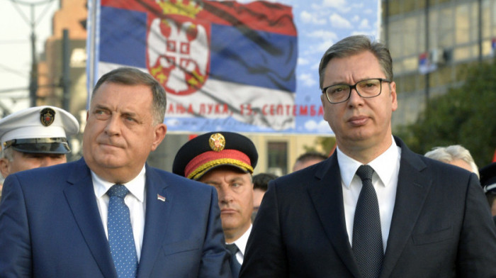 Vučić i Dodik o zajedničkim projektima: Podrška Dejtonskom spporazumu