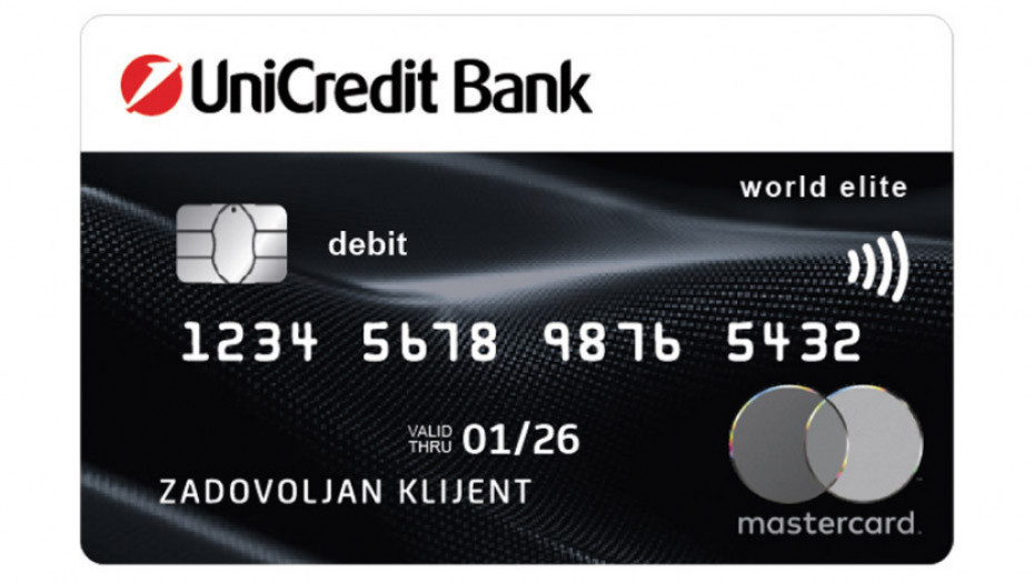 Od sada i u Srbiji klijentima UniCredit Banke na raspolaganju i ova čuvena premium Mastercard kartica