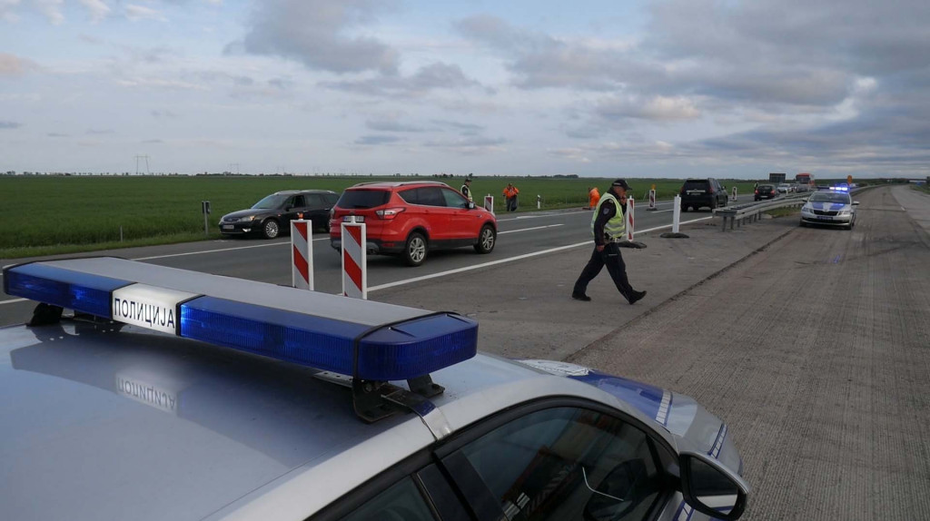 Sudar dva vozila na auto-putu Miloš Veliki, nema povređenih