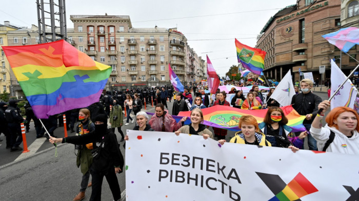Parada jednakosti u Kijevu, učesnici poručili: "Borite se za pravo"