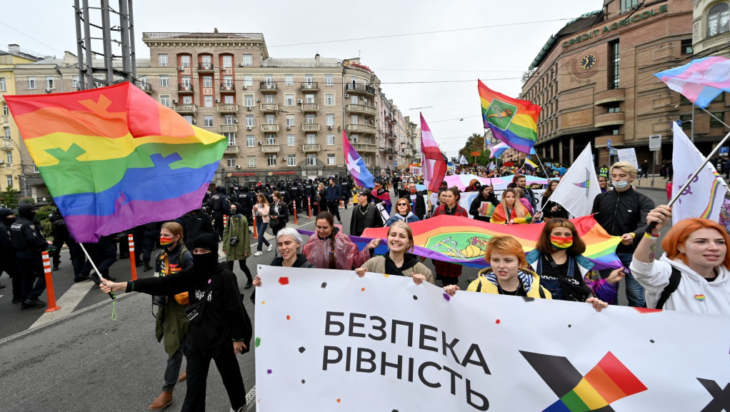 Parada jednakosti u Kijevu, učesnici poručili: "Borite se za pravo"