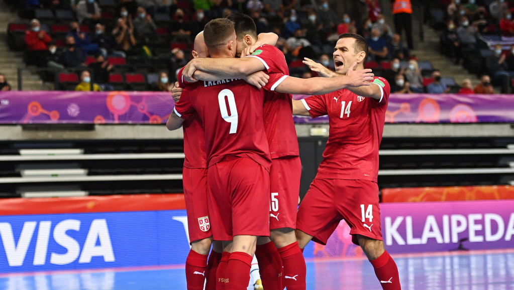 Futsal selekcija Srbije u osmini finala SP: Protiv Portugalije za istorijski uspeh