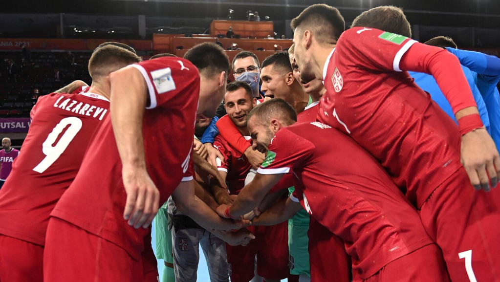 Srpski futsaleri igraju za četvrtfinale Svetskog prvenstva