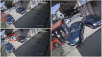 Stravičan snimak nesreće u Zemunu: Mališan za sekundu izbegao da ga udari autobus