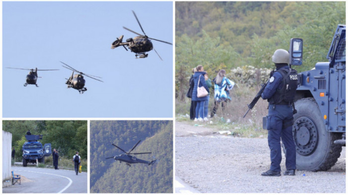 Peti dan tenzija na severu Kosova: Srpski helikopteri nad Jarinjem, građani još jednu noć na prelazu