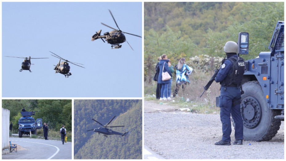 Peti dan tenzija na severu Kosova: Srpski helikopteri nad Jarinjem, građani još jednu noć na prelazu