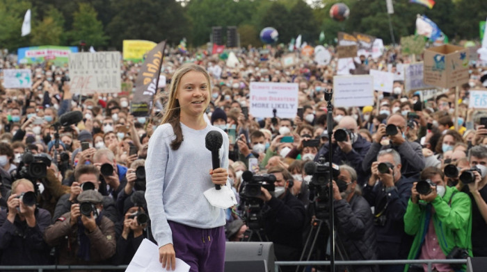 Globalni protest protiv klimatskih promena, Greta Tunberg u Berlinu: Još možemo ovo da preokrenemo