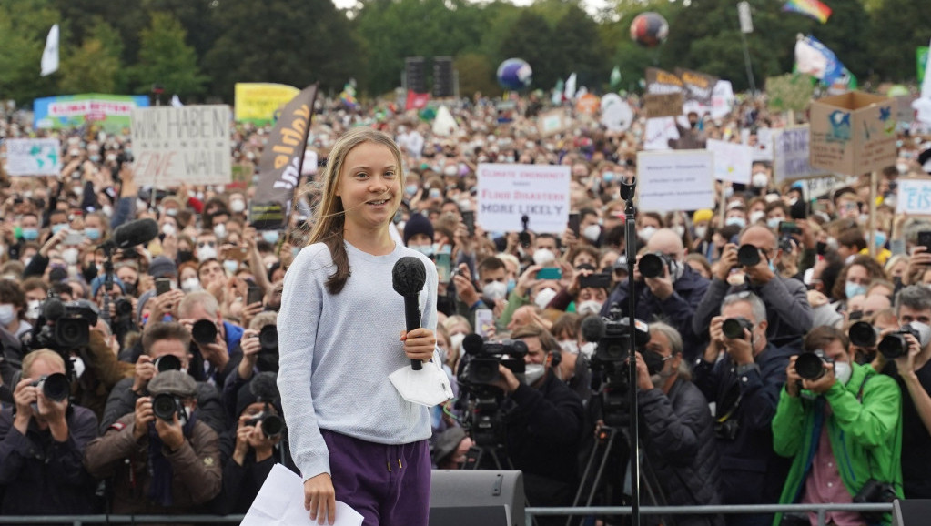 Globalni protest protiv klimatskih promena, Greta Tunberg u Berlinu: Još možemo ovo da preokrenemo