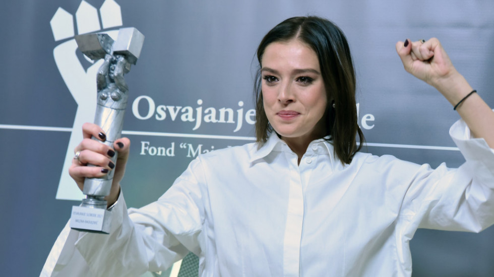 Glumica Milena Radulović dobitnica nagrade "Osvajanje slobode"