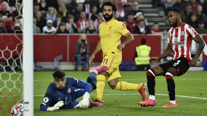 Remi Liverpula protiv novajlije u Premijer ligi: Brentford pokvario slavlje Salahu