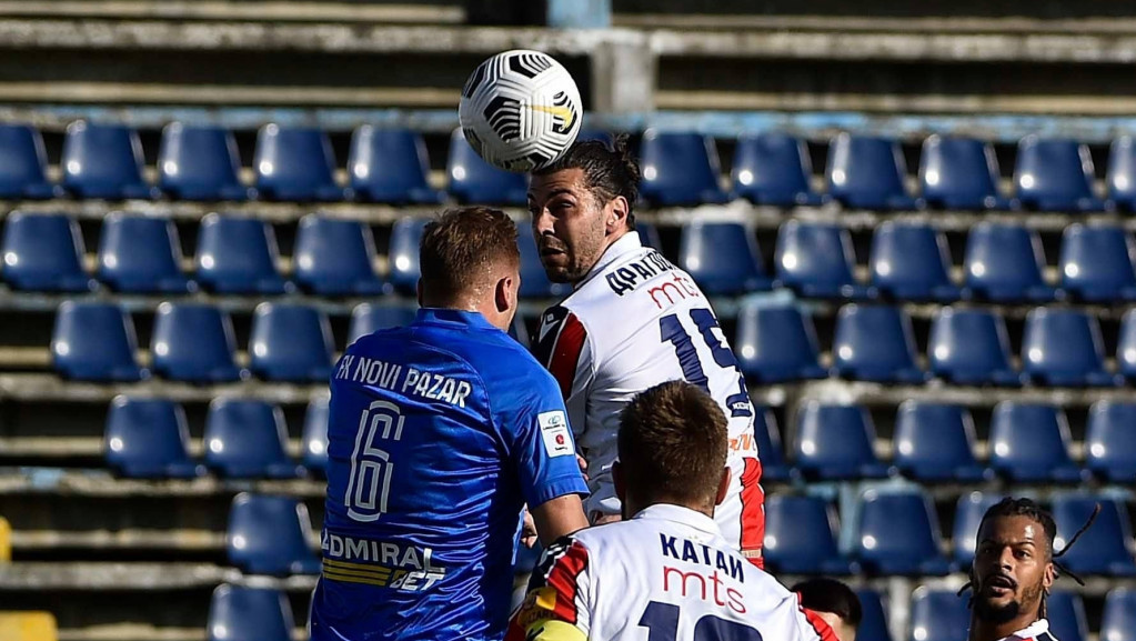 Nekompletna Zvezda deklasirala Novi Pazar 4:0: Debi gol Dragovića, majstorije Kataija i Sanoga