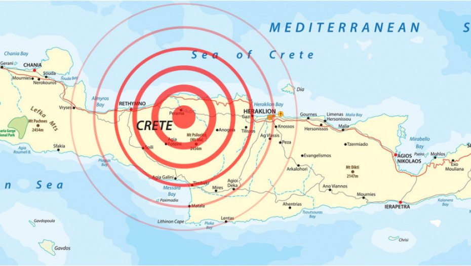 Krit nastavlja da se trese: Grčku ponovo pogodio snažan zemljotres, osetio se i u Egiptu