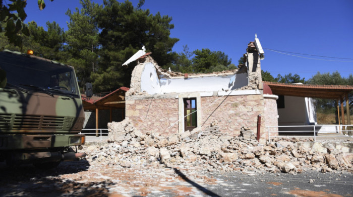 Nekoliko snažnih zemljotresa pogodilo Krit, jedna osoba stradala, načinjena materijalna šteta
