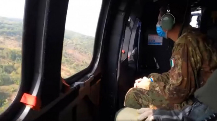 Komandant Kfora helikopterom obišao Jarinje i Brnjak