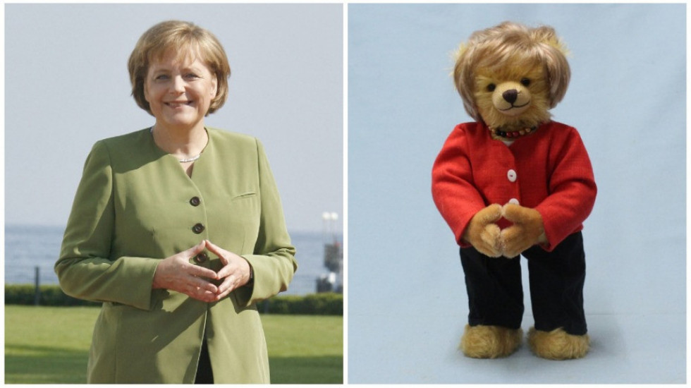 Medvedići sa likom Angele Merkel rasprodati i pre nego što je otišla s funkcije