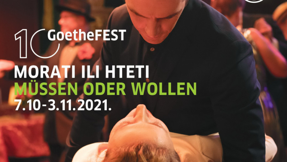 GoetheFEST pod sloganom "Morati ili hteti" predstavlja najbolja nemačka ostvarenja