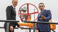 Vulin i Sijarto pustili u rad gasni interkonektor:  Kreću prve količine gasa iz Srbije ka Mađarskoj