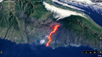 Neverovatni snimci vulkana na La Palmi: Reka lave stigla do Atlantskog okeana