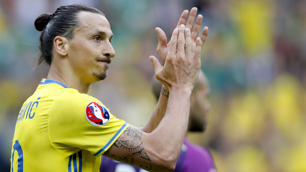 Ibrahimović zbog povrede ne igra za Švedsku u oktobarskim kvalifikacijama za Svetsko prvenstvo