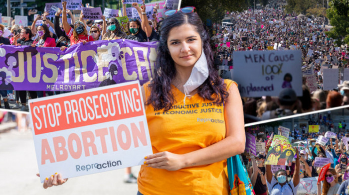 Marš žena u Americi za pravo na abortus: Parola "Moje telo, moj izbor" odjekivala Vašingtonom (FOTO)