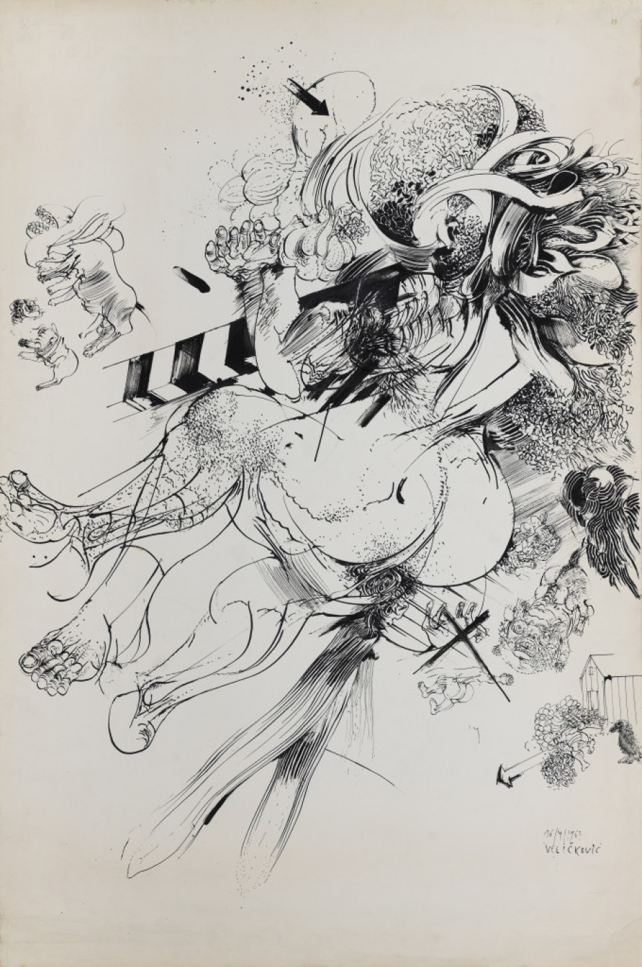 "Crtež", 1967.