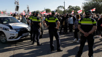 Protest ispred zatvora: Gruzijci traže oslobađanje bivšeg predsednika Sakašvilija