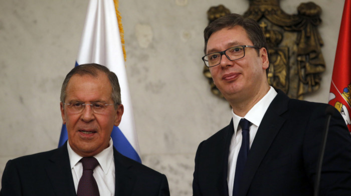 Vučić: Upoznao sam Lavrova sa namerama Prištine da Srpskoj listi zabrani učešće na izborima