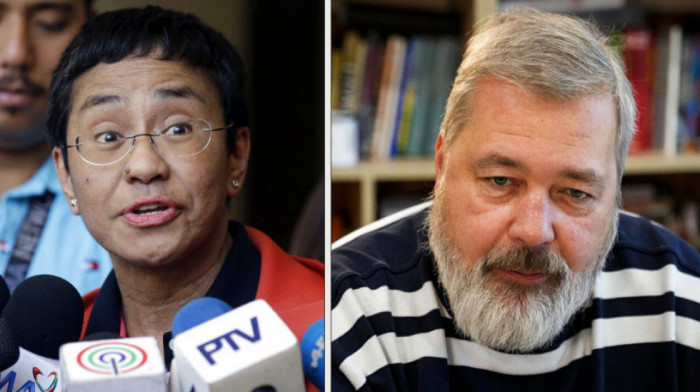 Dobitnici Nobelove nagrade za mir novinari iz Rusije i sa Filipina