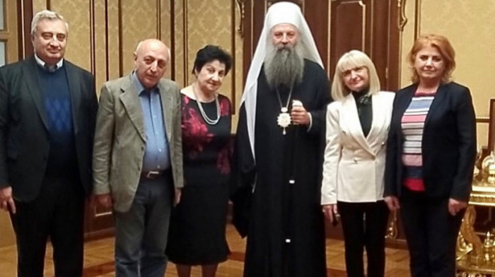 Patrijarh Porfirije ugostio delegaciju iz Jermenije