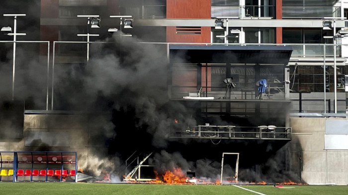 Kvalifikacije za SP: Požar na stadionu u Andori pred duel sa Engleskom
