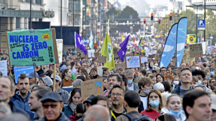 Brisel: Marš za hrabrije mere protiv klimatskih promena