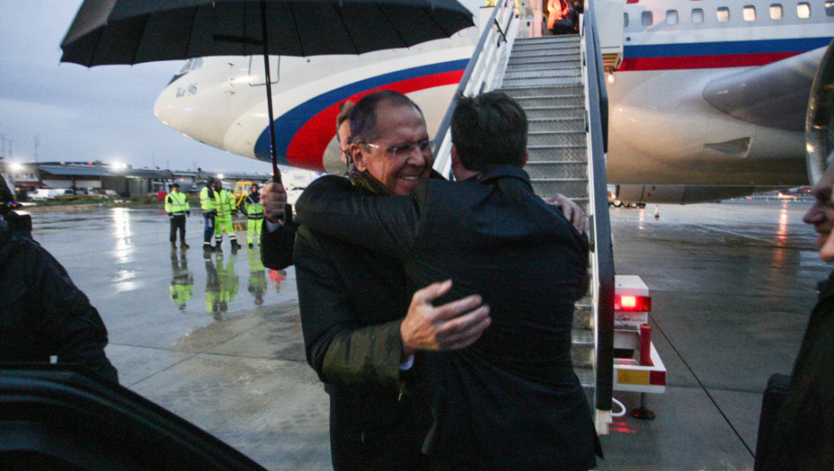 Sergej Lavrov doputovao u Beograd