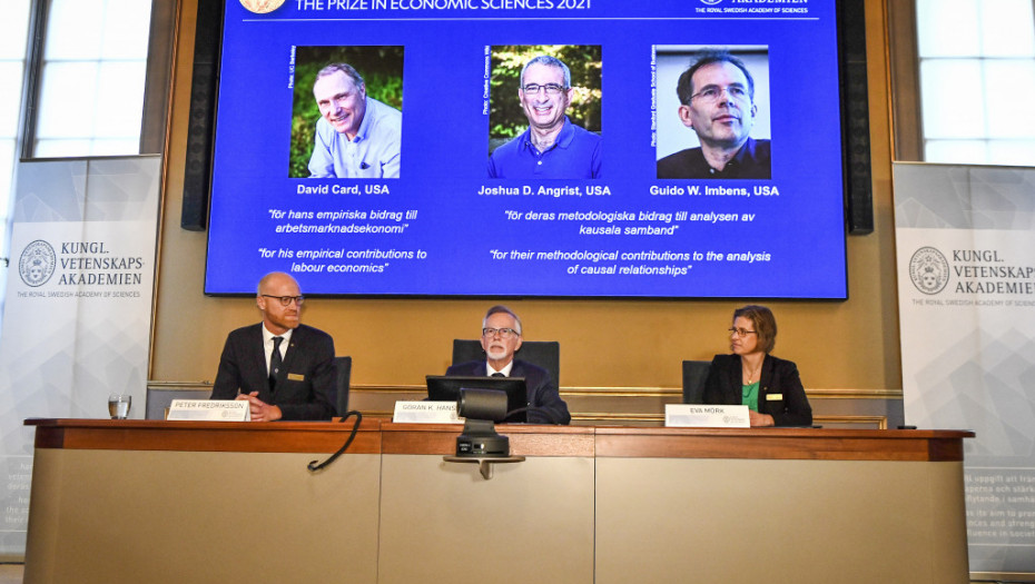 Nobelova nagrada za ekonomiju dodeljena trojici profesora američkih univerziteta