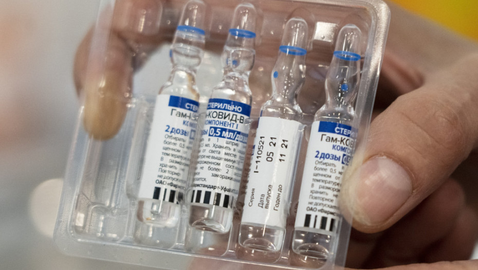 SZO aktivno radi na odobrenju ruske vakcine Sputnjik V, u februaru nova procena