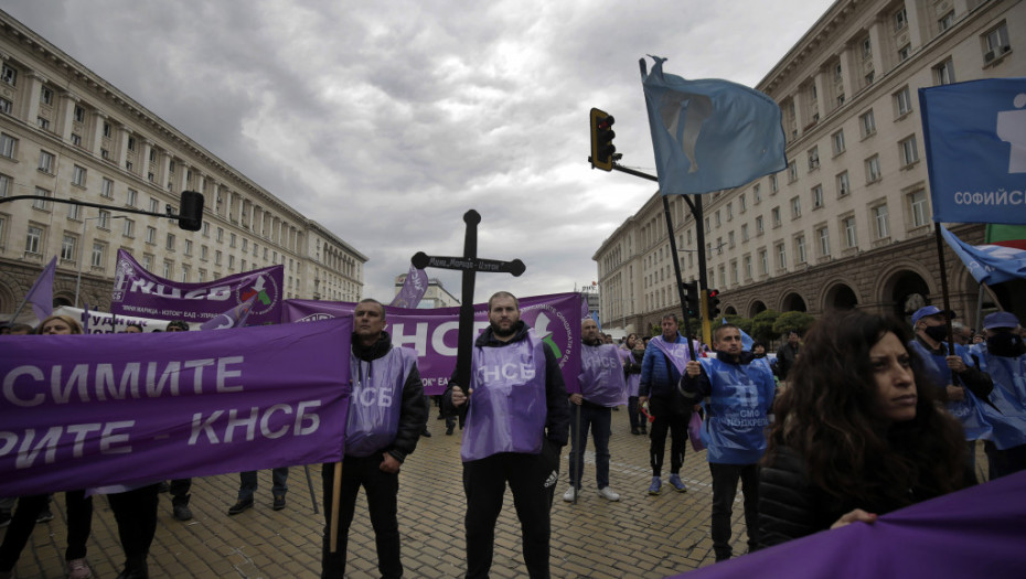 Protest u Sofiji: Rudari i zaposleni u termoelektranama se plaše za radna mesta