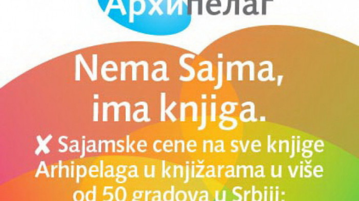 Arhipelag: Nema Sajma, ima knjiga - sajamske cene knjiga u oktobru