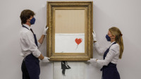 Novi rekord misterioznog umetnika - Benksijeva "Ljubav u kanti za smeće" prodata za 22 miliona evra